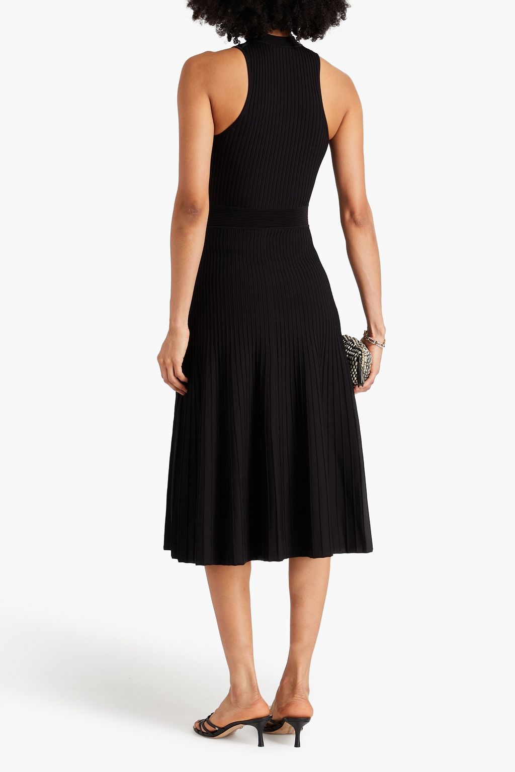 Christina Knit Midi Dress Kelly Green Multi - Simkhai main image 0