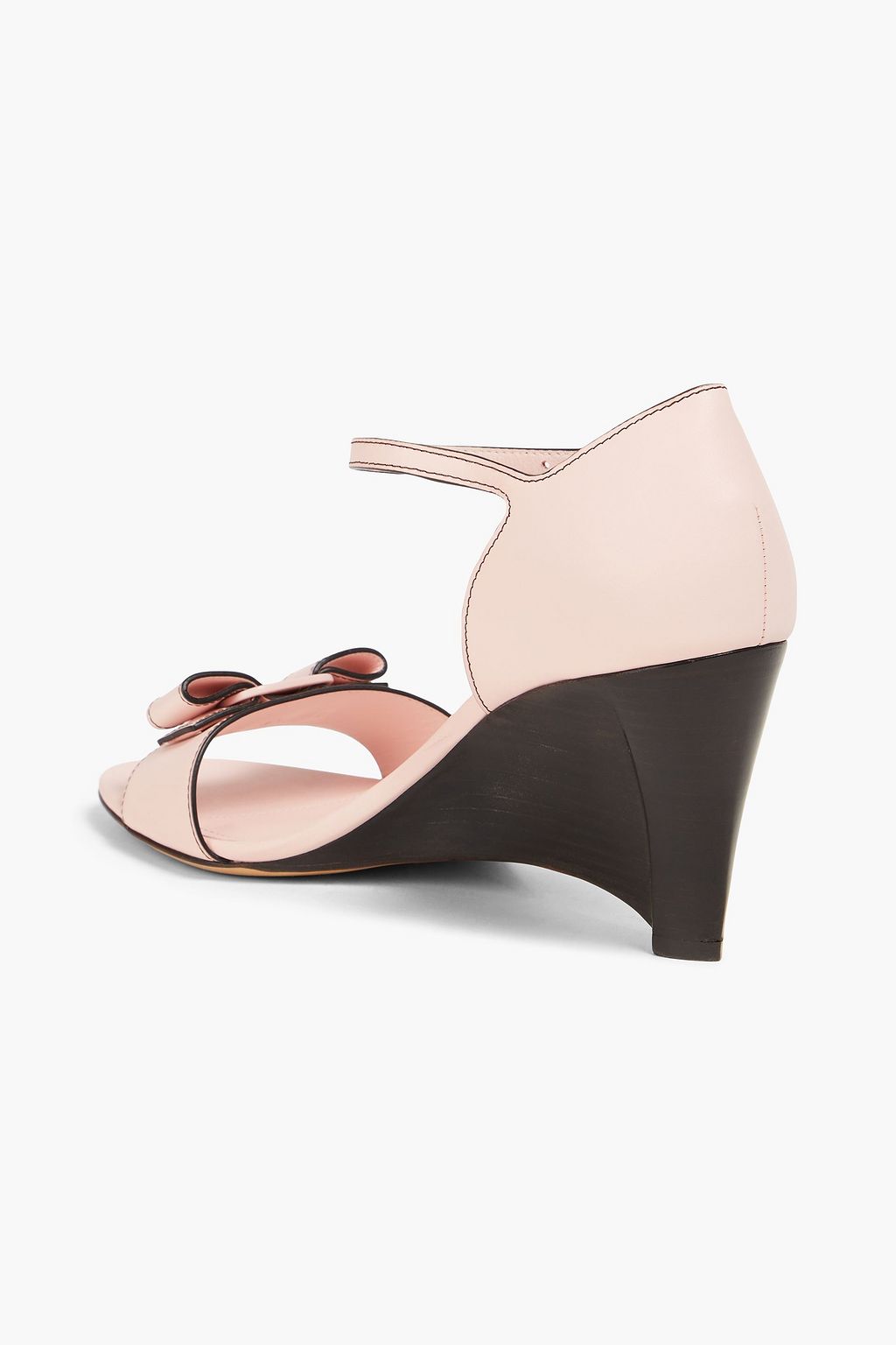 FERRAGAMO レザー ウェッジサンダル