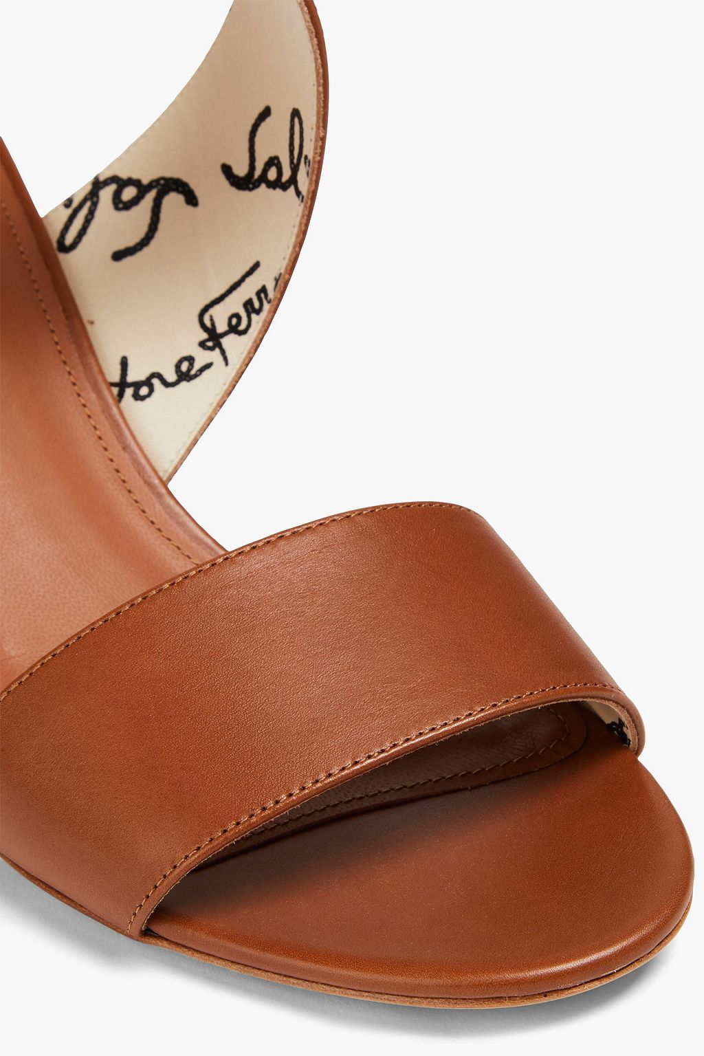 FERRAGAMO Sheena leather sandals