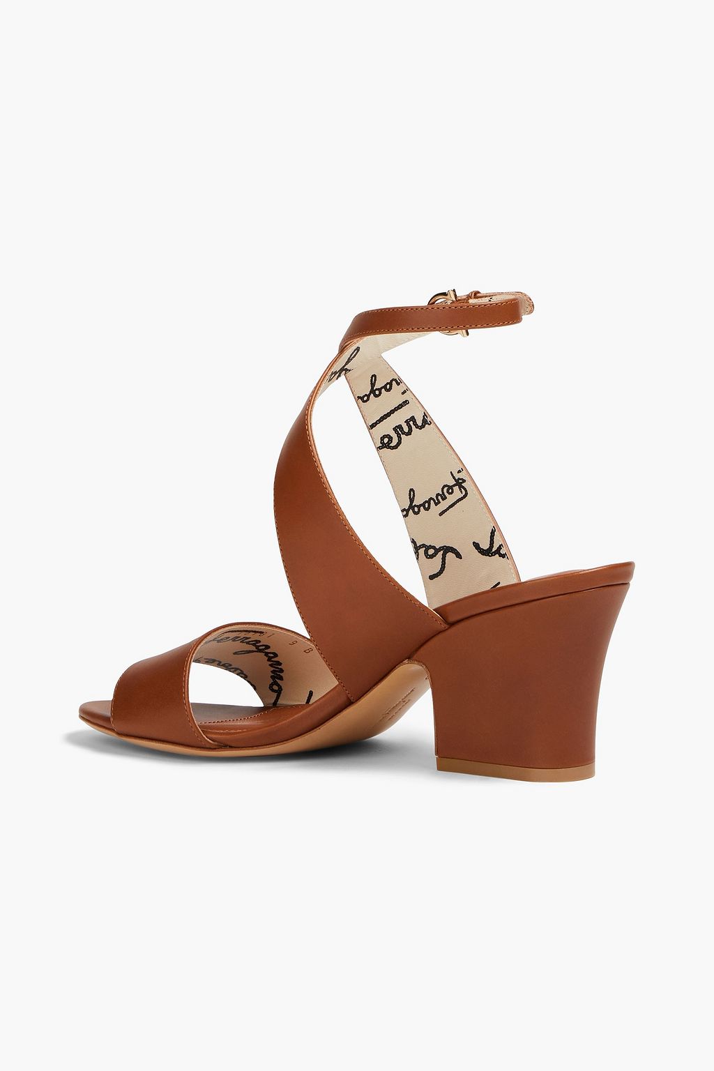 FERRAGAMO Sheena leather sandals