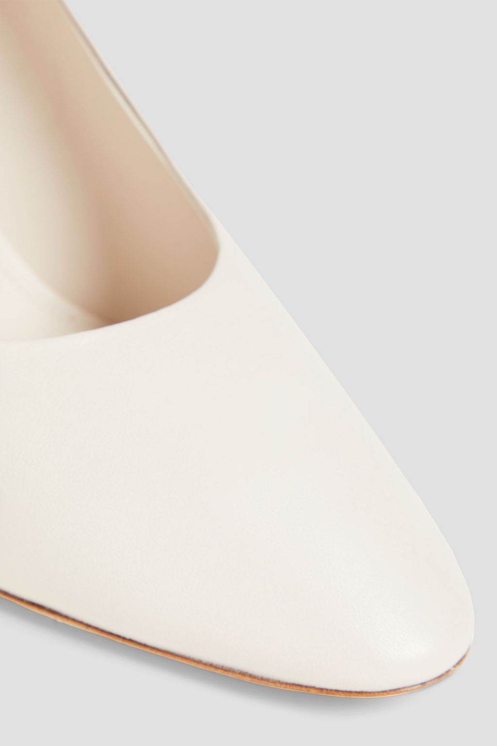 FERRAGAMO Judy 85 leather pumps