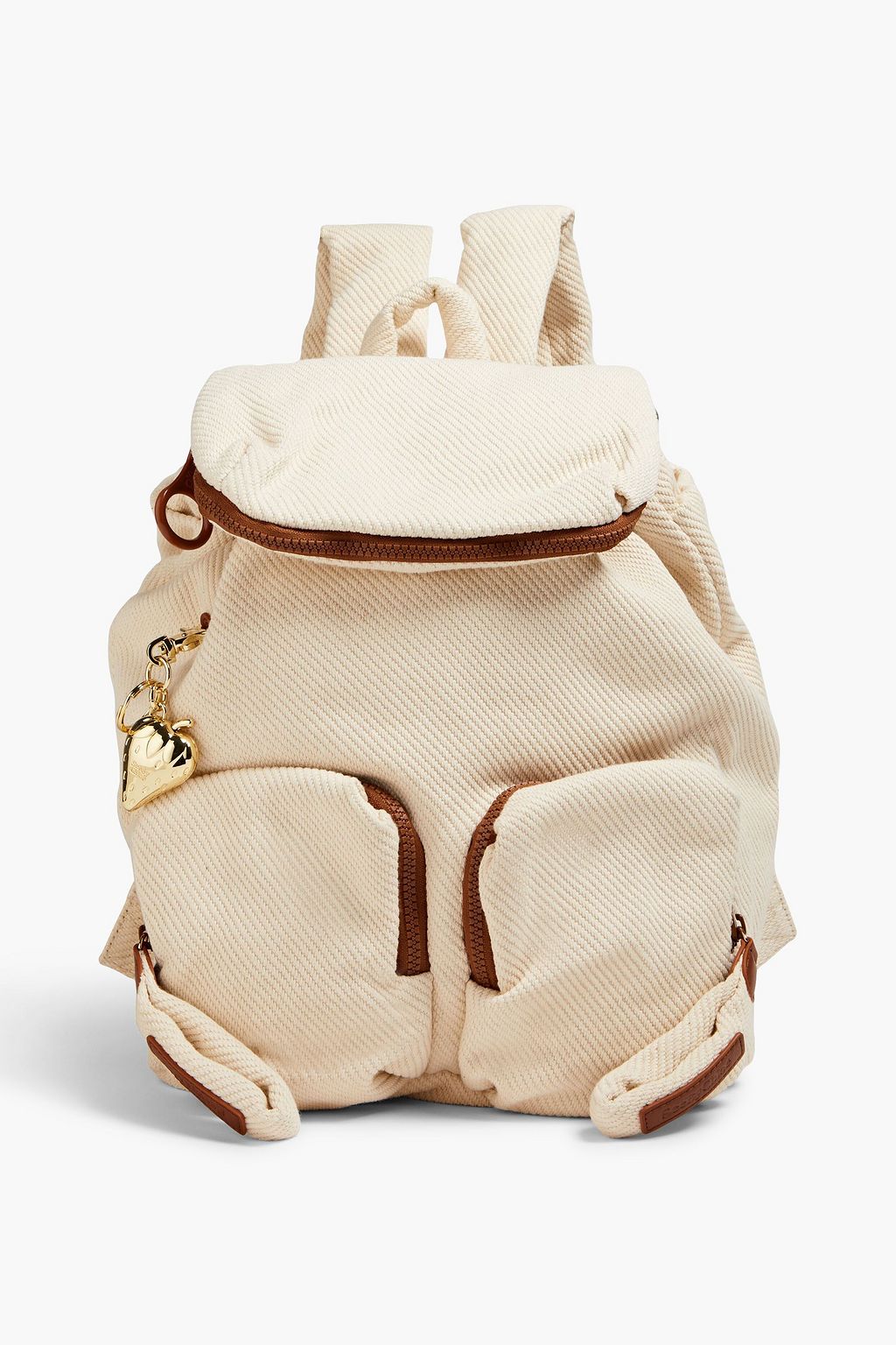 SEE BY CHLO Rider cotton backpack THE OUTNET