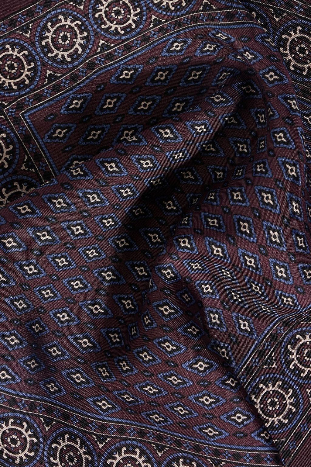 DOLCE&GABBANA Printed silk-twill pocket square