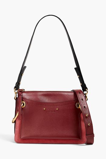 Small roy leather shoulder bag sales