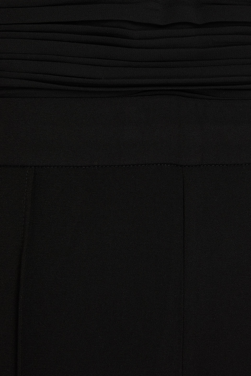 Shop Simkhai Gala Cutout Pleated Crepe Halterneck Wide-leg Jumpsuit In Black