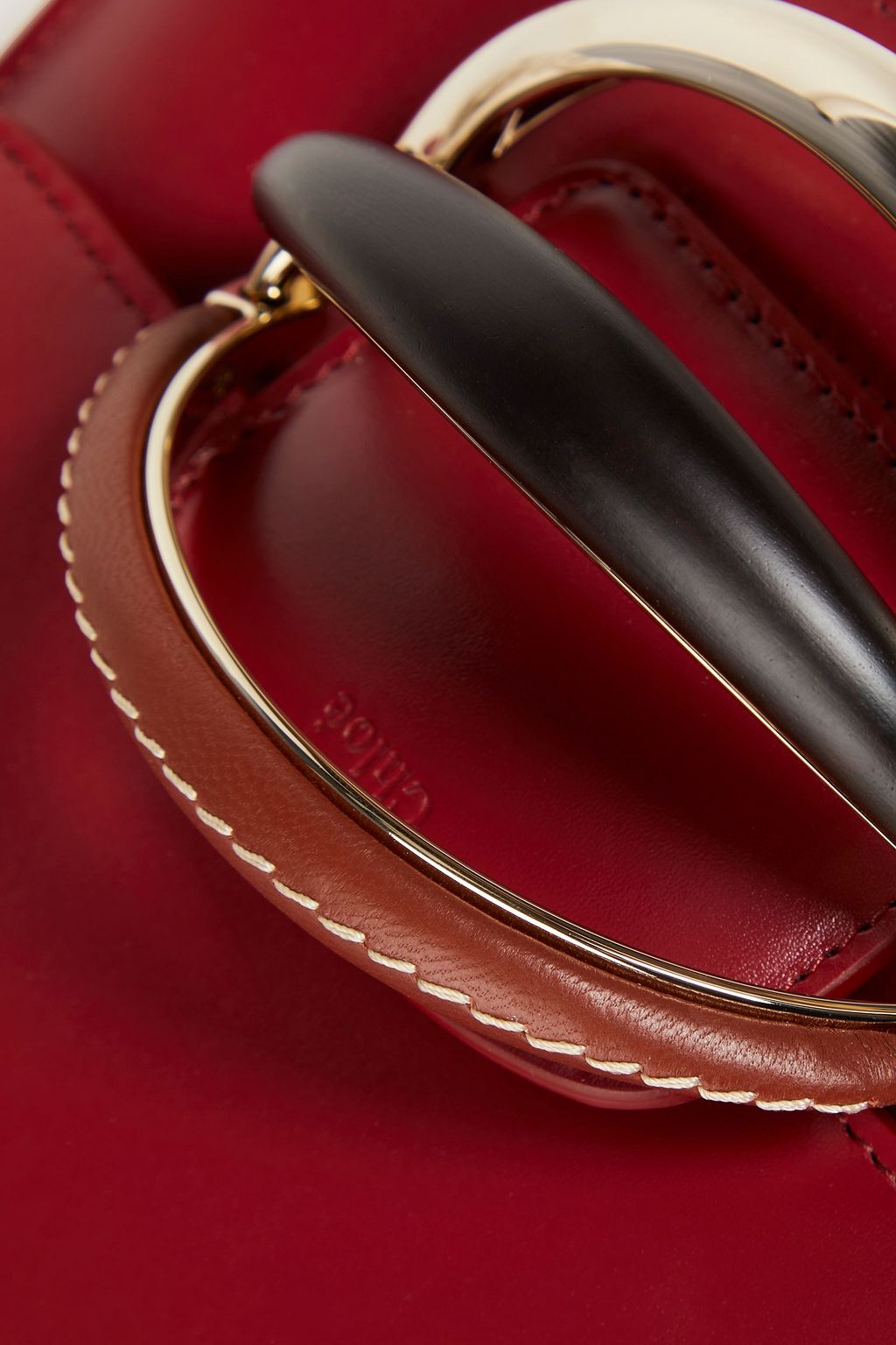 CHLOÉ Kattie レザー クロスボディバッグ