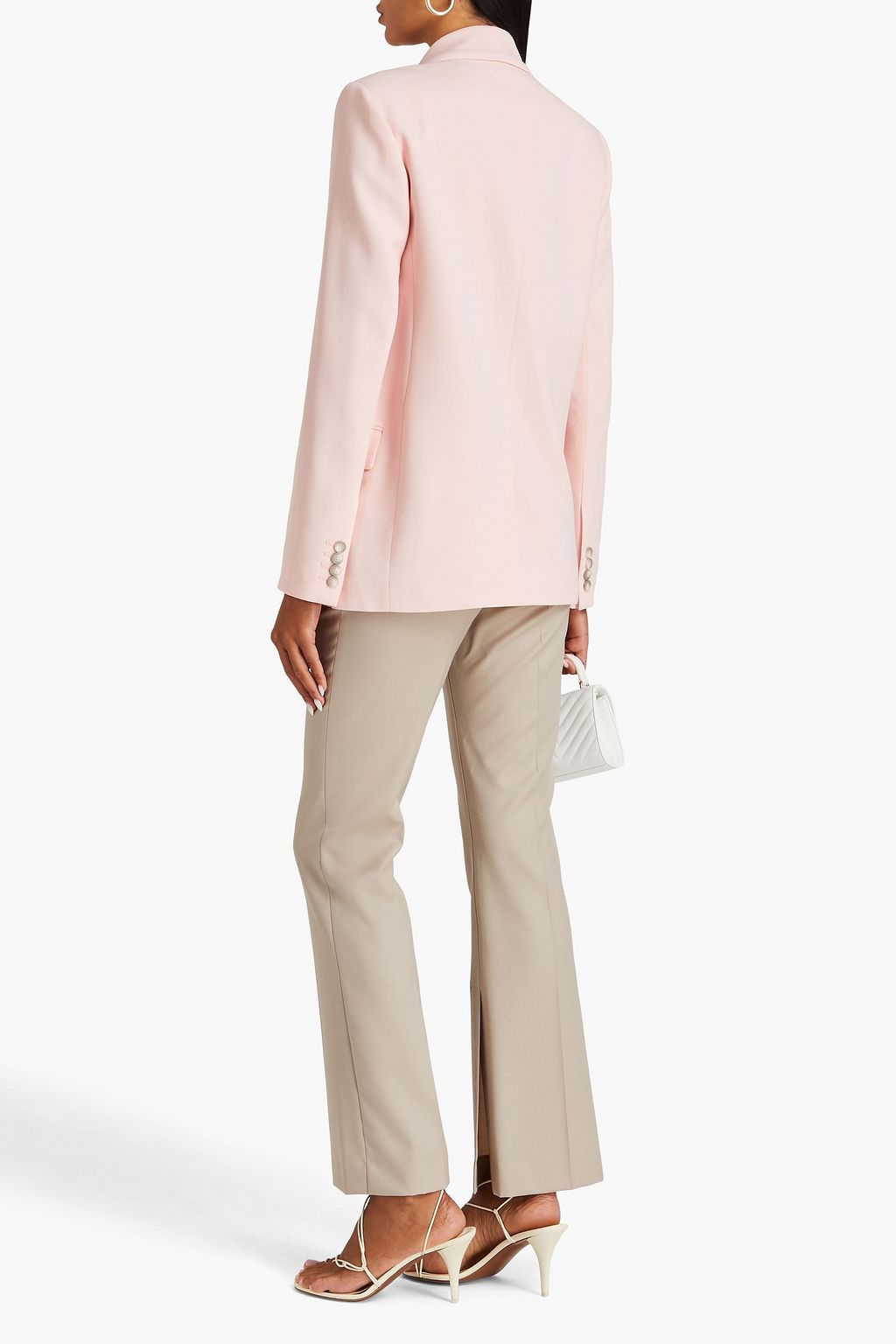 JOSEPH Jaden double-breasted cady blazer