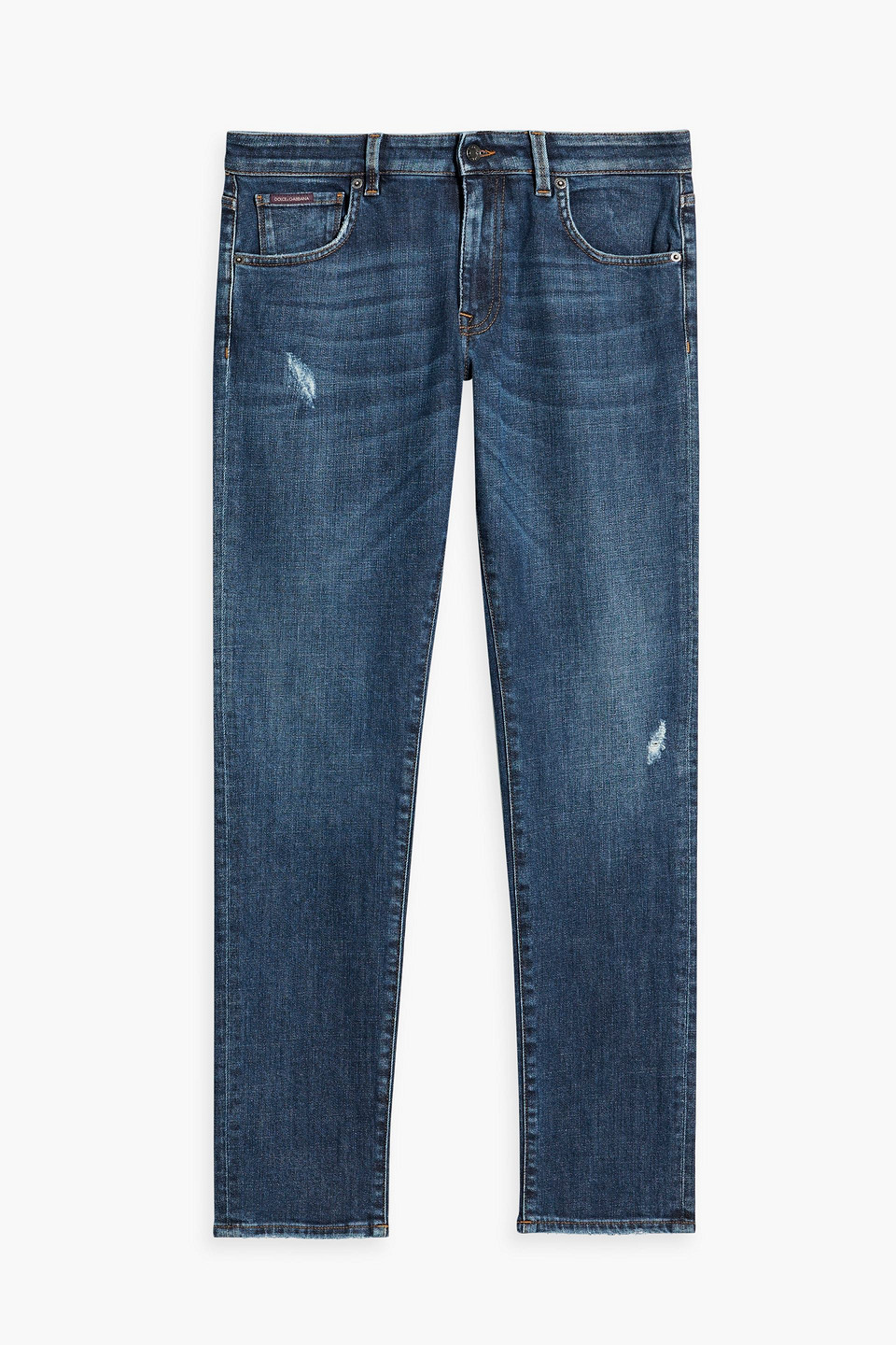 2025年新作アイテムが続々登場 Gabbana & Dolce Slim-fit Denim Mid In Jeans Denim Distressed パンツ