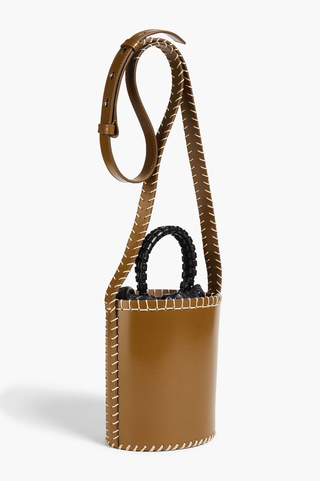 CHLOÉ Louela leather bucket bag