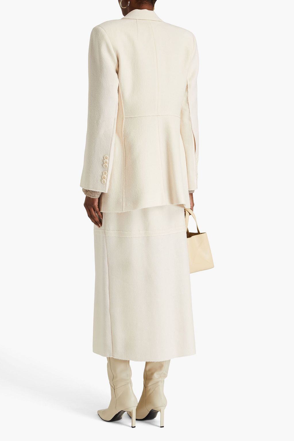 BY MALENE BIRGER بليزر مصنوع من صوف لبّاد