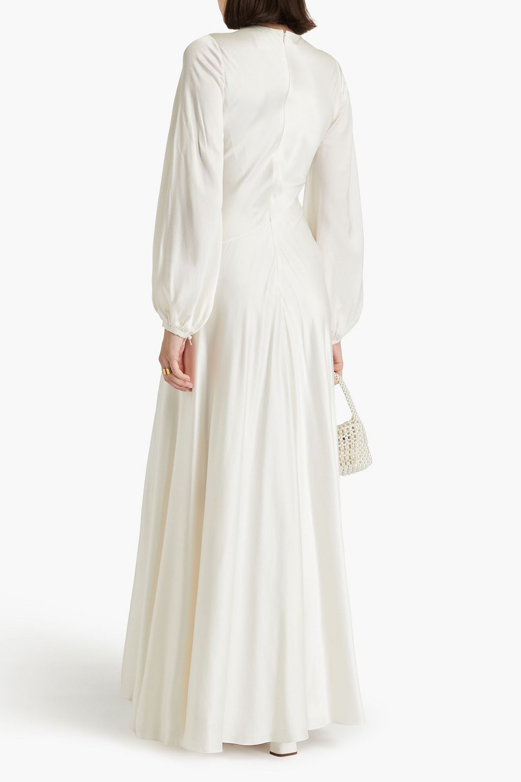 ROKSANDA Silk-satin crepe bridal gown