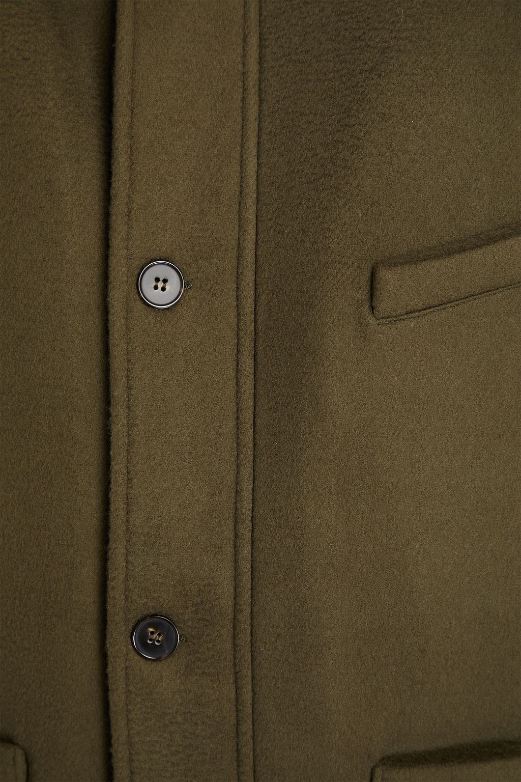 OFFICINE GÉNÉRALE 브러시드 울 펠트 재킷