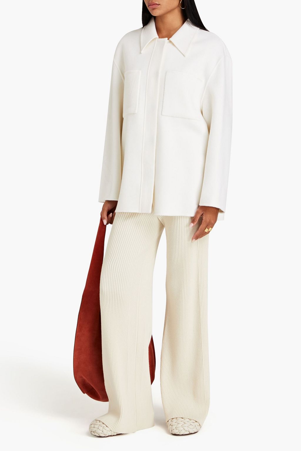 LOULOU STUDIO Wool and cashmere-blend jacket
