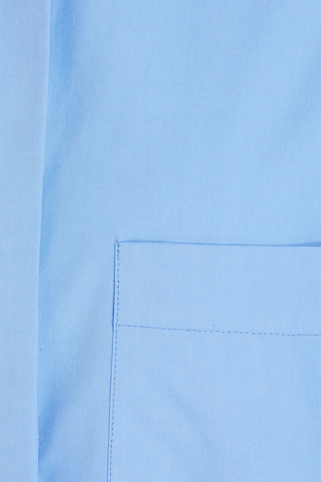 LOULOU STUDIO Evora cotton mini shirt dress