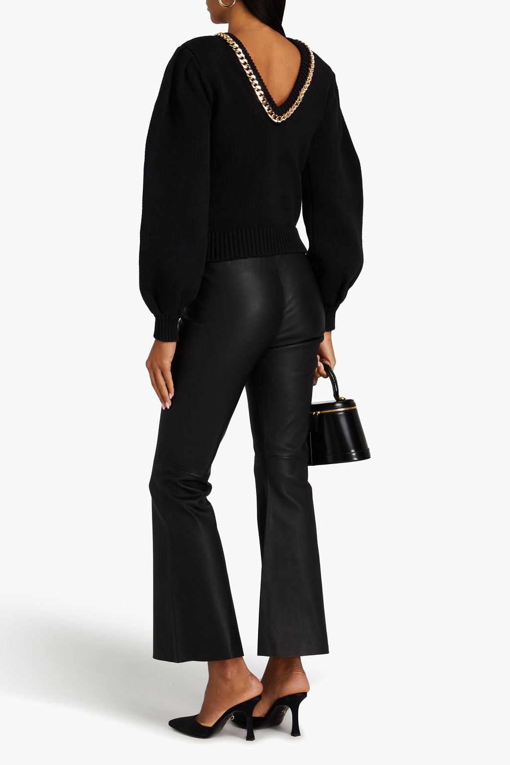 BY MALENE BIRGER Evyline leather flared pants