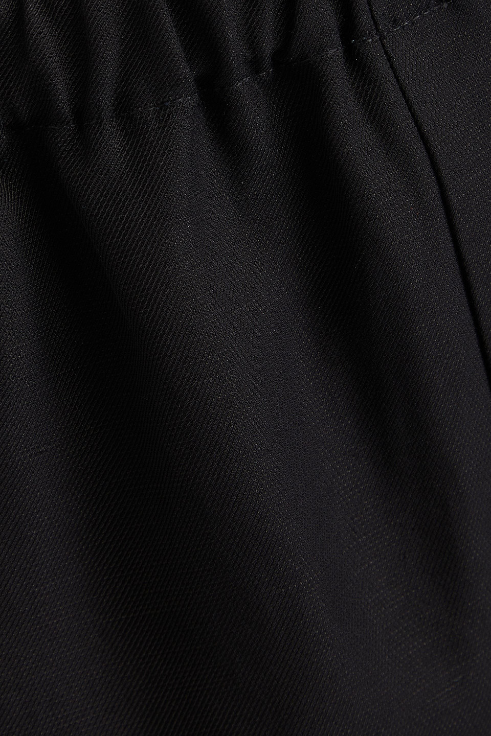 Shop Loulou Studio Seto Twill Shorts In Black