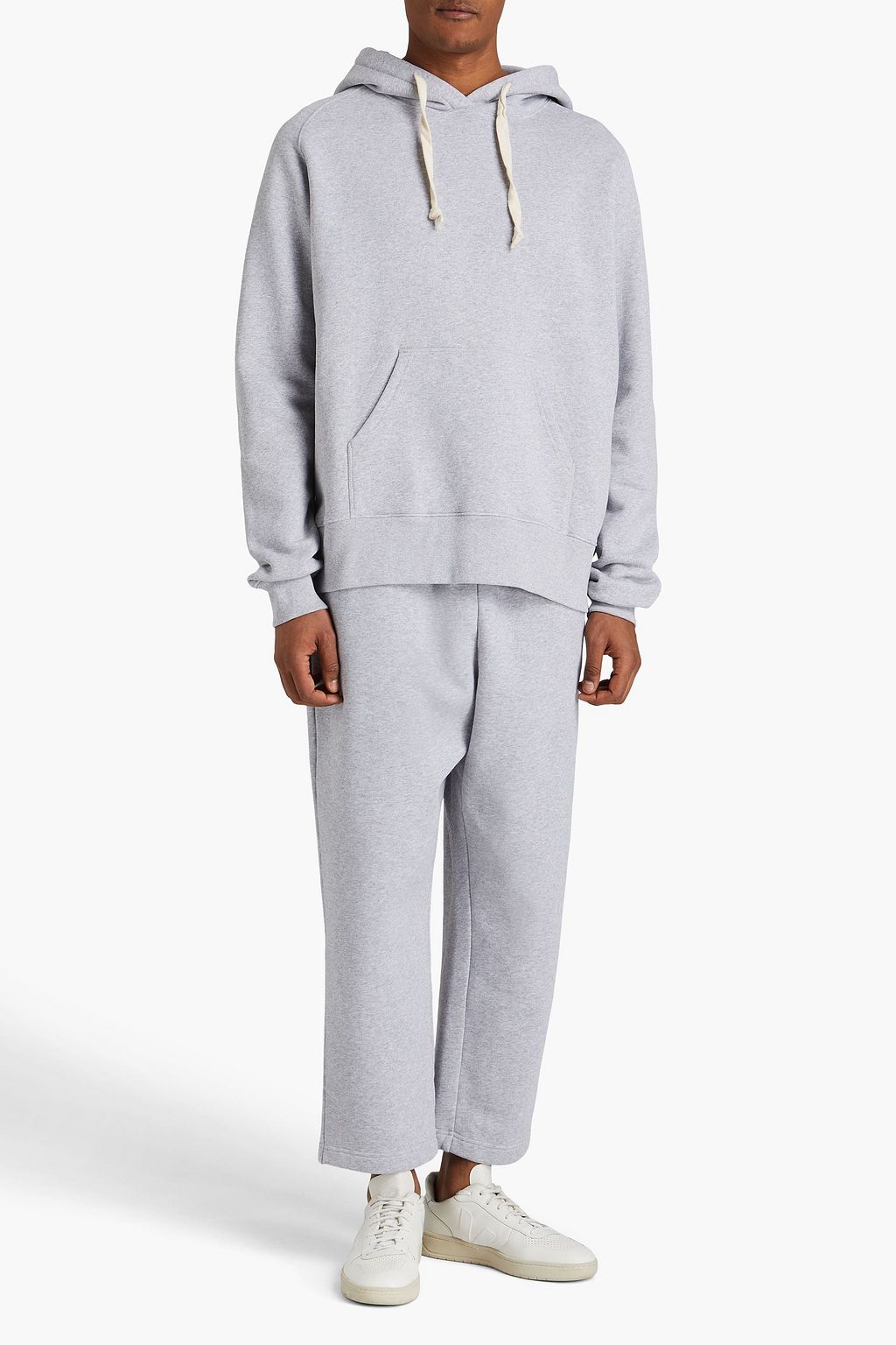 STUDIO NICHOLSON Arbors cotton-fleece drawstring hoodie