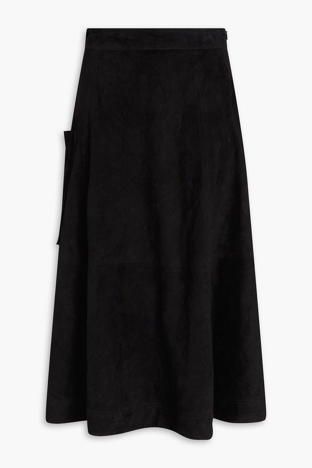 Suede a line midi skirt cheap