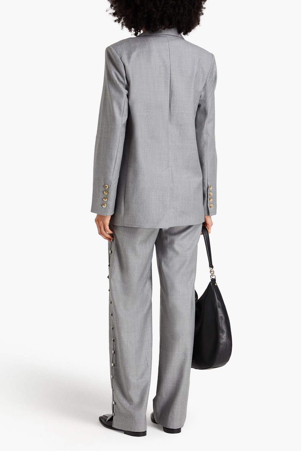 LOULOU STUDIO Donau double-breasted wool-twill blazer
