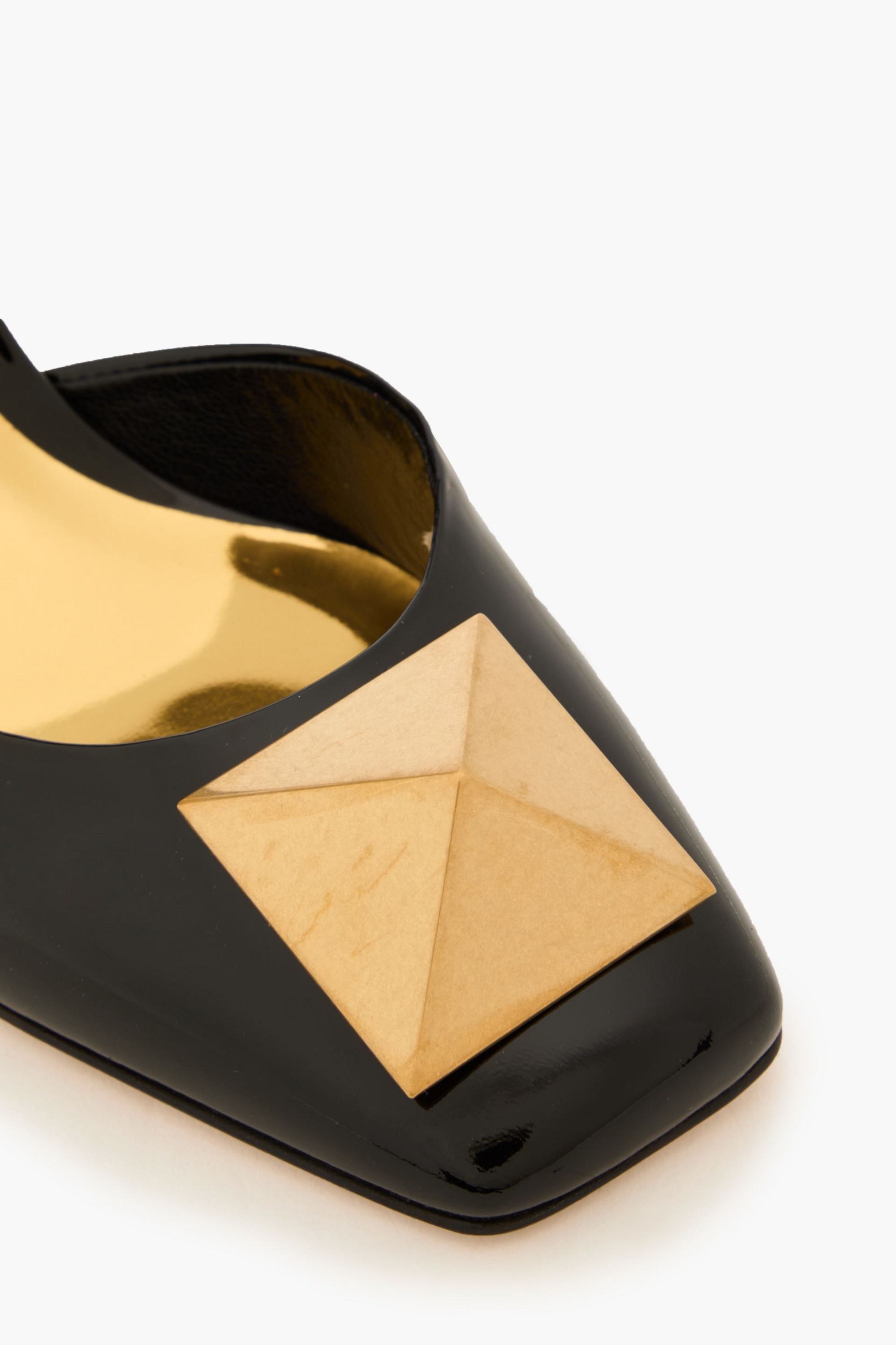 Valentino Garavani One Stud patent-leather pumps thumbnail