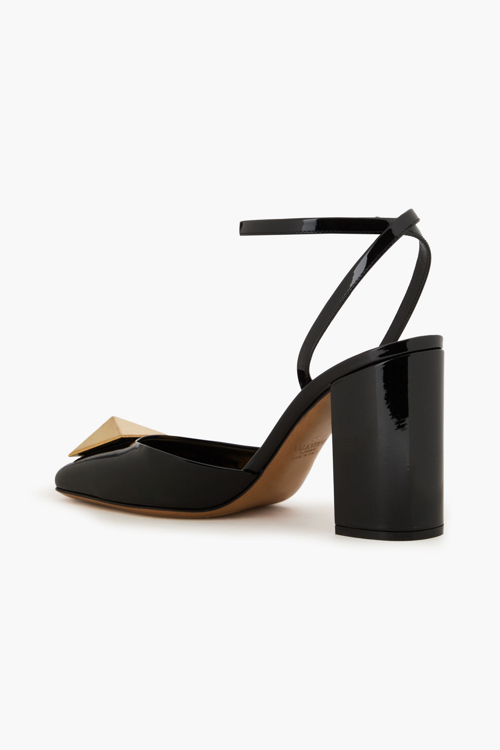 Valentino Garavani One Stud patent-leather pumps thumbnail