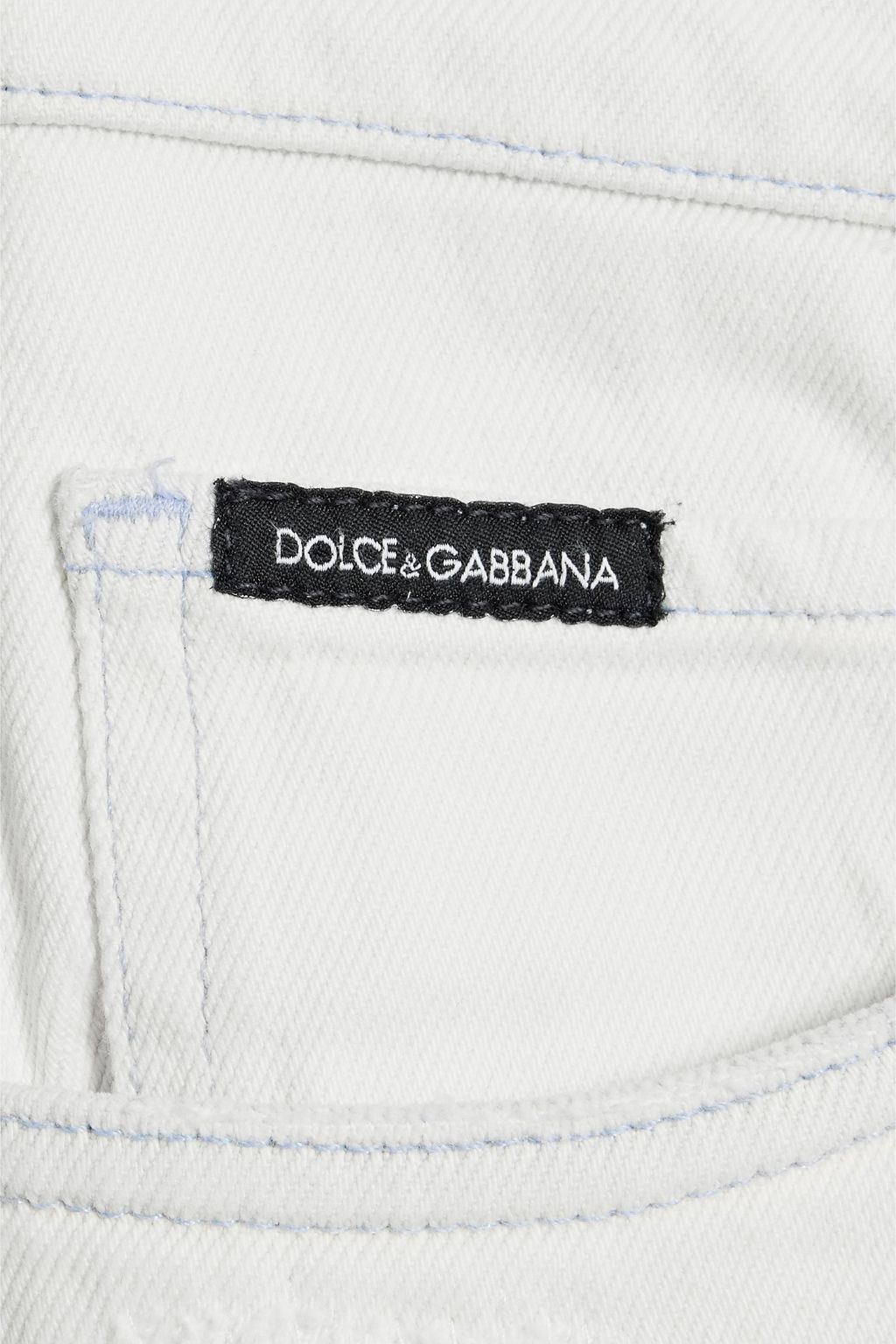 DOLCE&GABBANA Skinnyfit distressed denim jeans THE