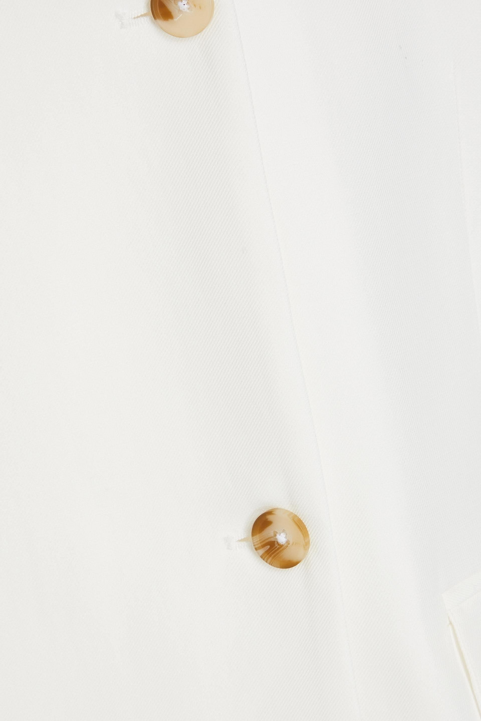 LOULOU STUDIO JALCA DOUBLE-BREASTED TWILL BLAZER