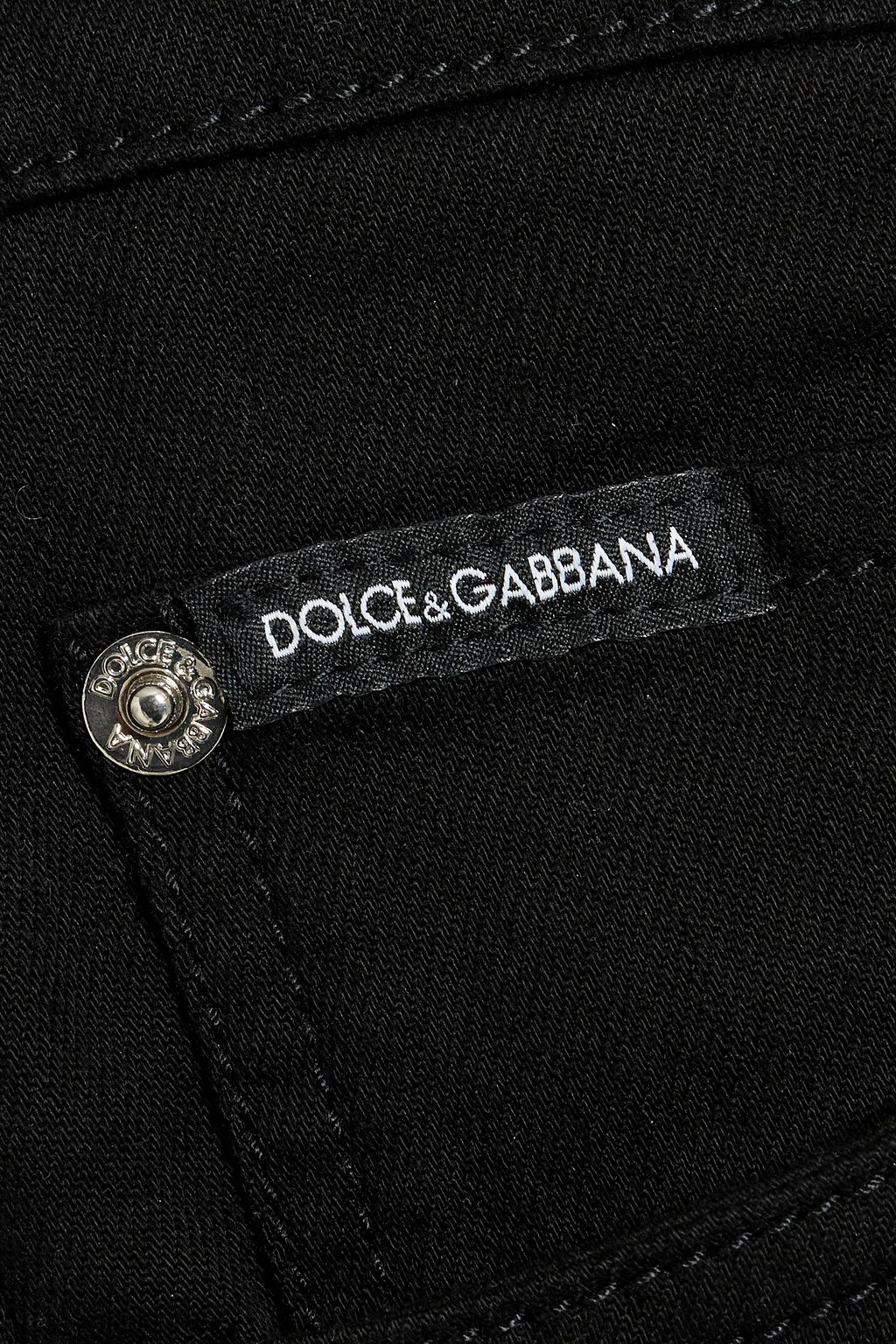 DOLCE&GABBANA جينز بأرجل ضيقة مصنوع من الدنيم