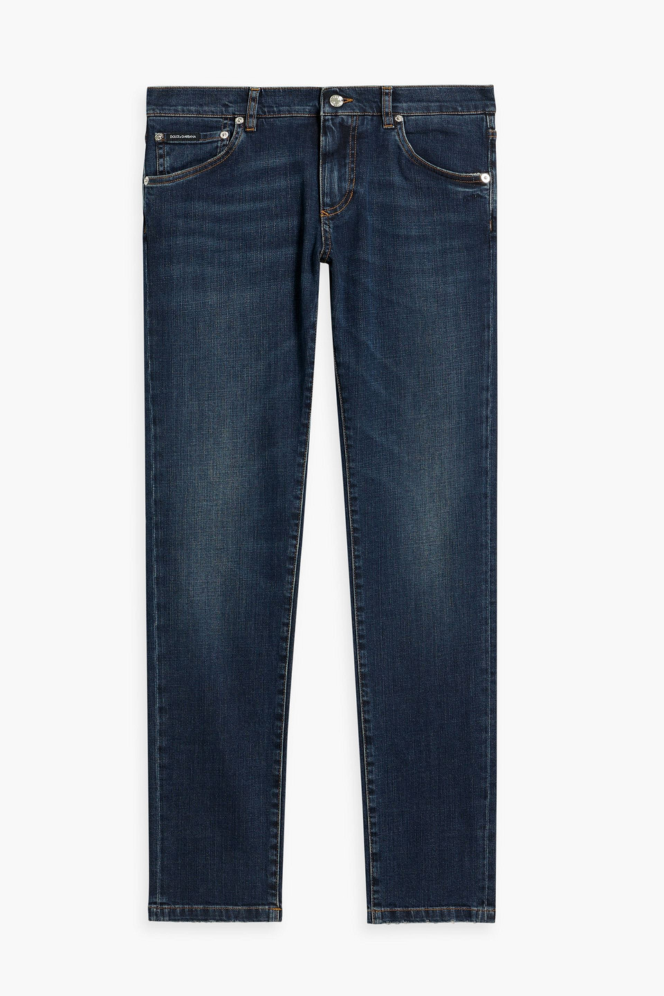 Dolce & Gabbana Skinny-fit Denim Jeans In Dark Denim