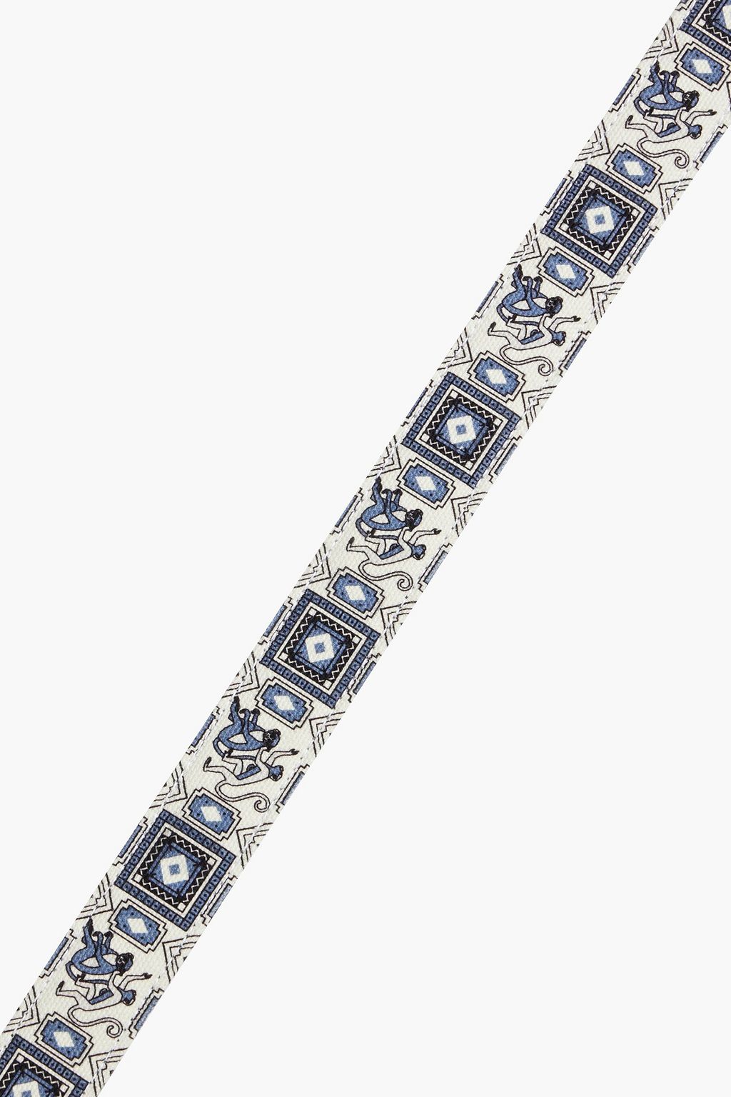 DOLCE&GABBANA Printed canvas belt
