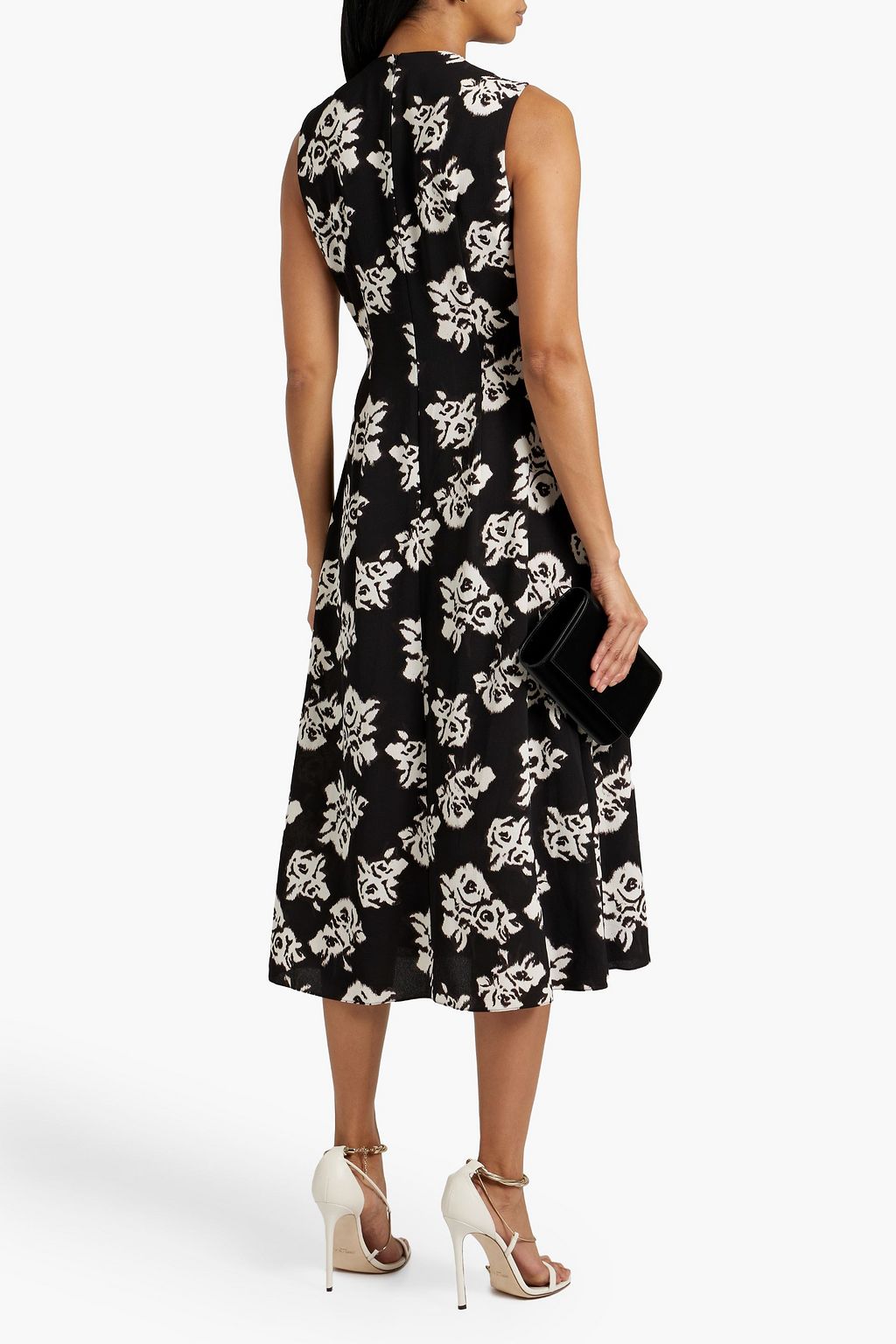 EMILIA WICKSTEAD Ottilie floral-print crepe midi dress