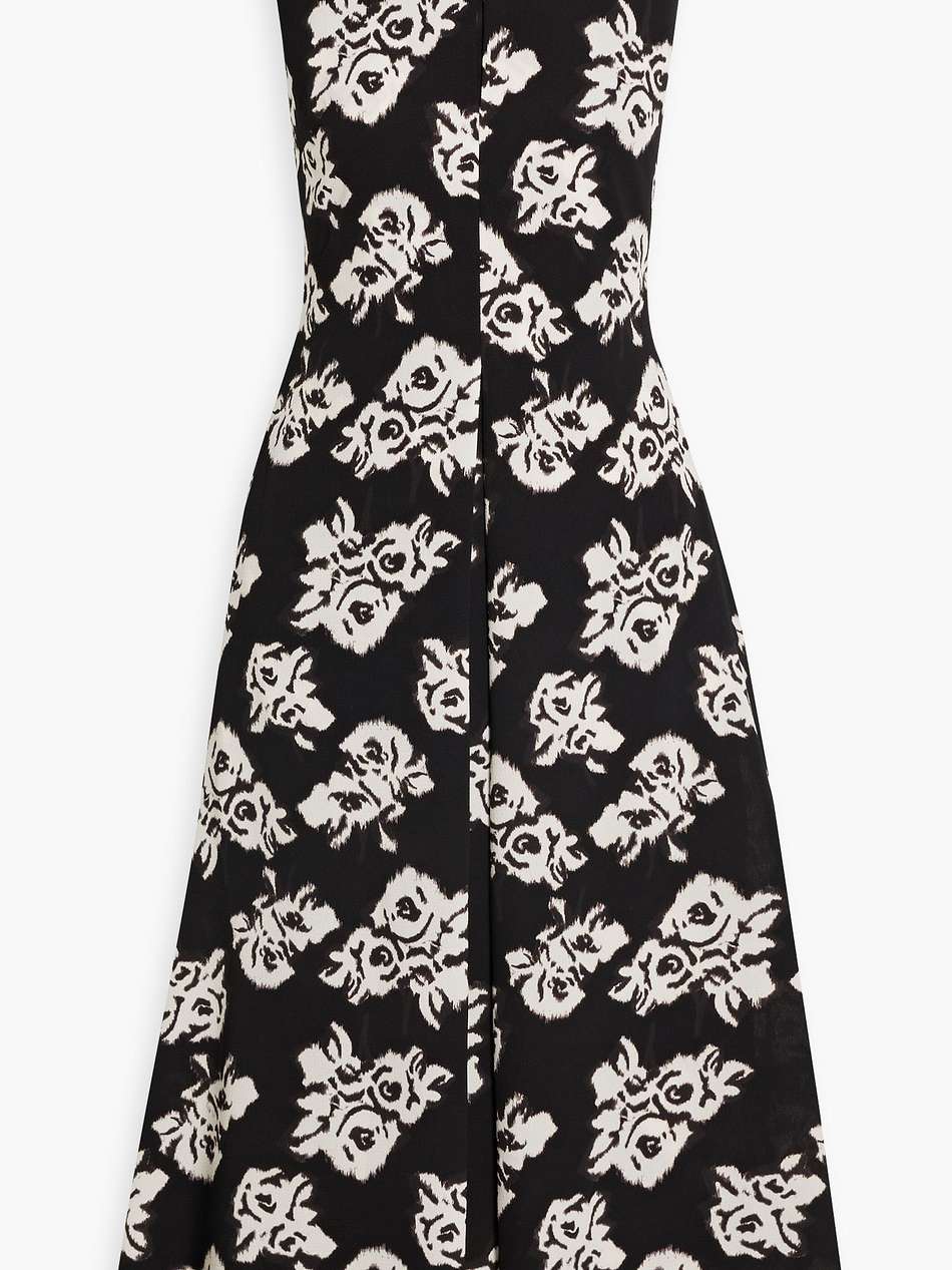 ottilie floral-print crepe midi dress