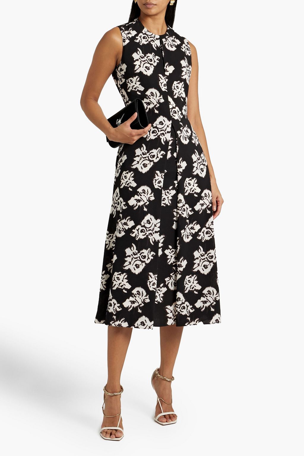 EMILIA WICKSTEAD Ottilie floral-print crepe midi dress