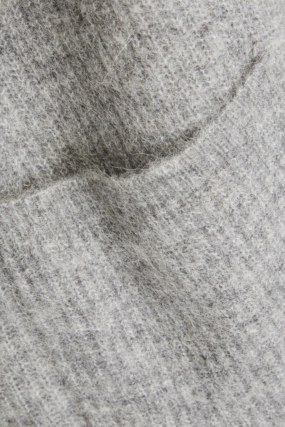 By Malene Birger Mélange Knitted Cardigan In Gray