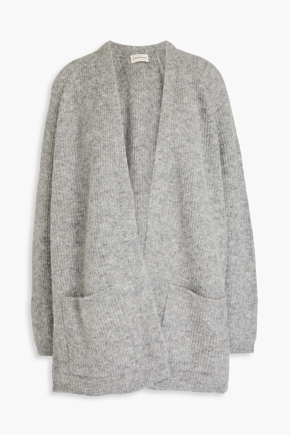 By Malene Birger Mélange Knitted Cardigan In Grey