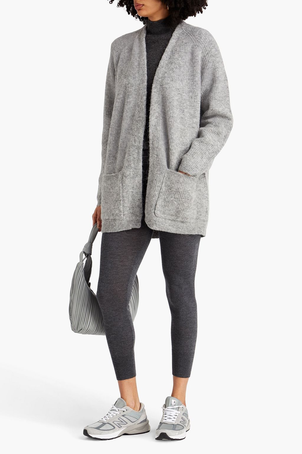 BY MALENE BIRGER كارديغان «بيلينتا» مصنوع من نسيج محبوك وممشّط