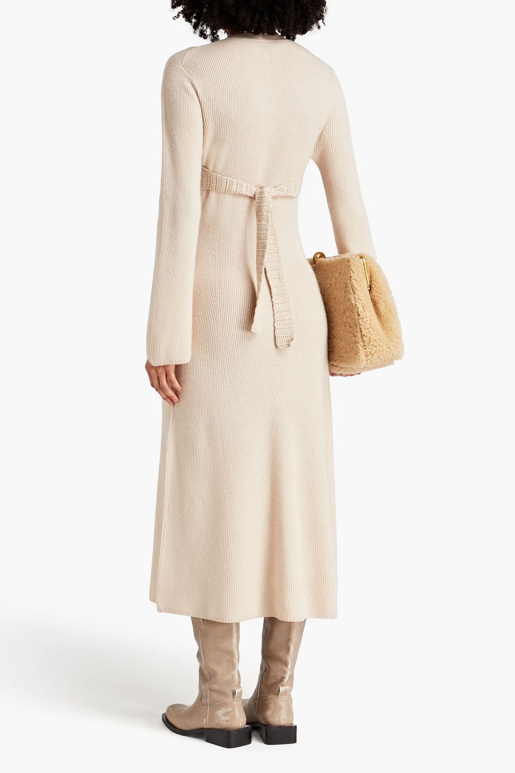 LOULOU STUDIO Daroca appliquéd wool and cashmere-blend maxi dress