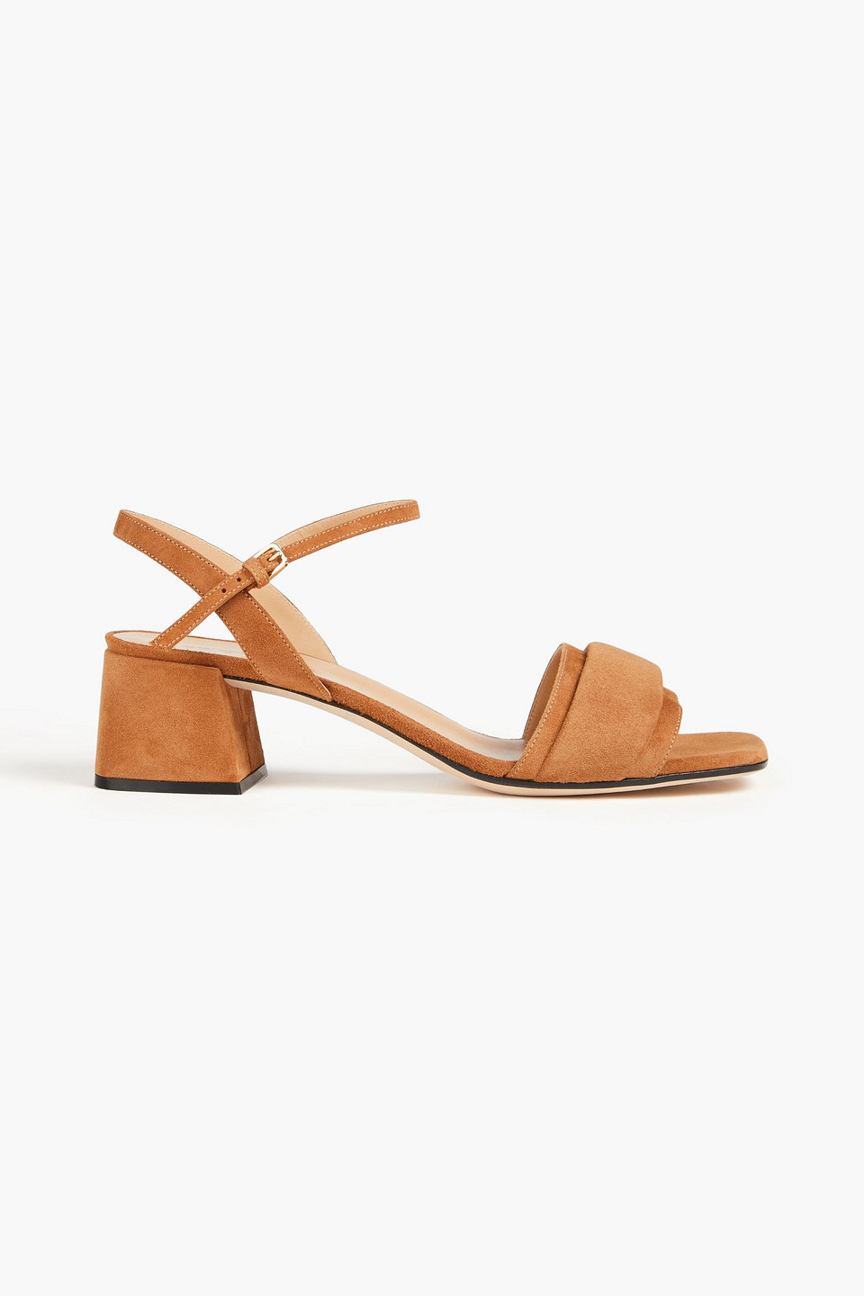 Sergio Rossi Suede Sandals In Yellow