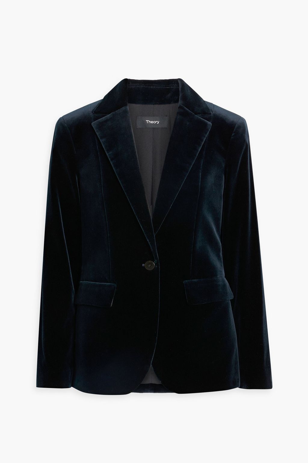 THEORY Cotton-blend velvet blazer | THE OUTNET