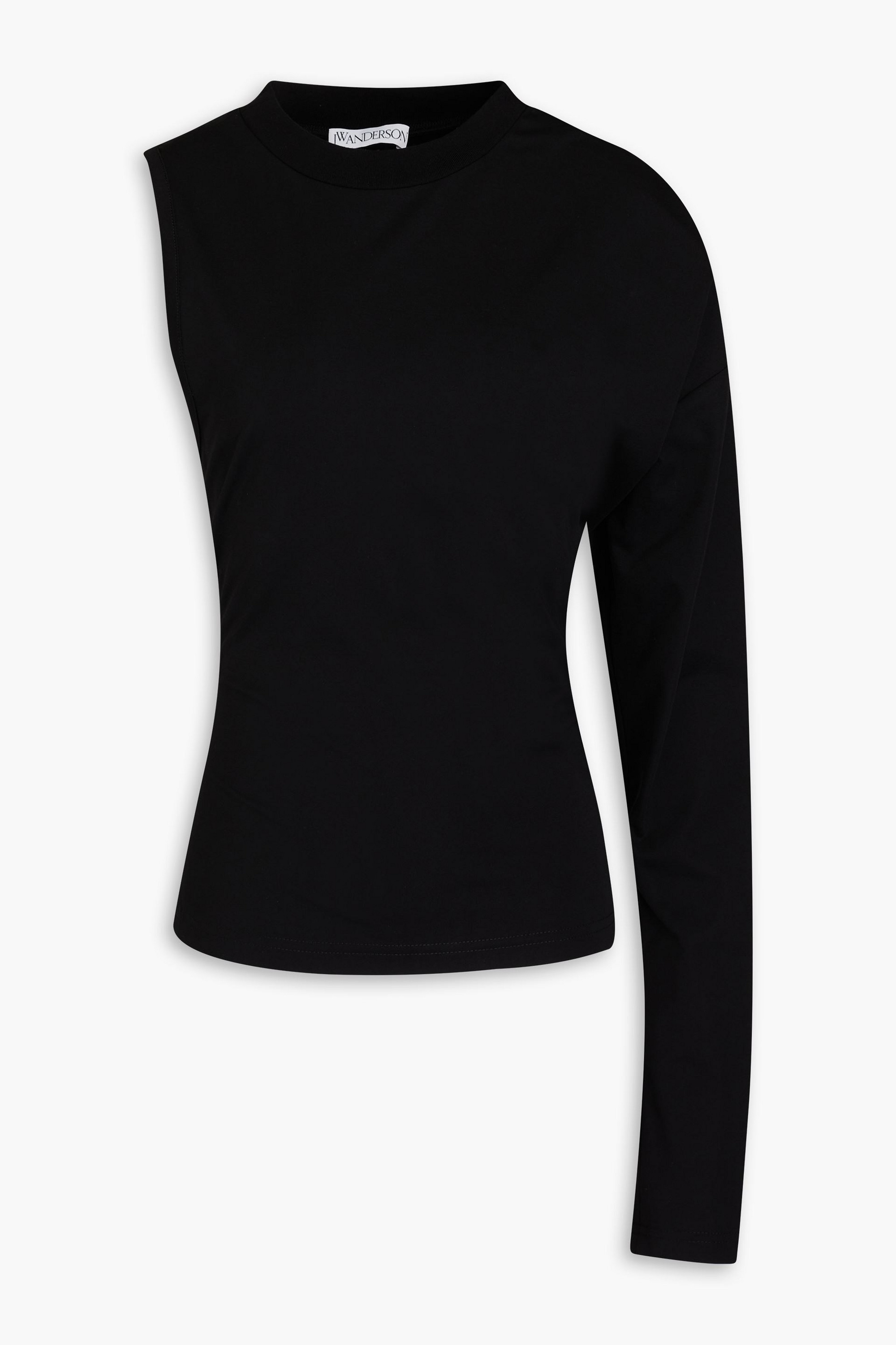 Jw Anderson One-sleeve stretch-jersey top