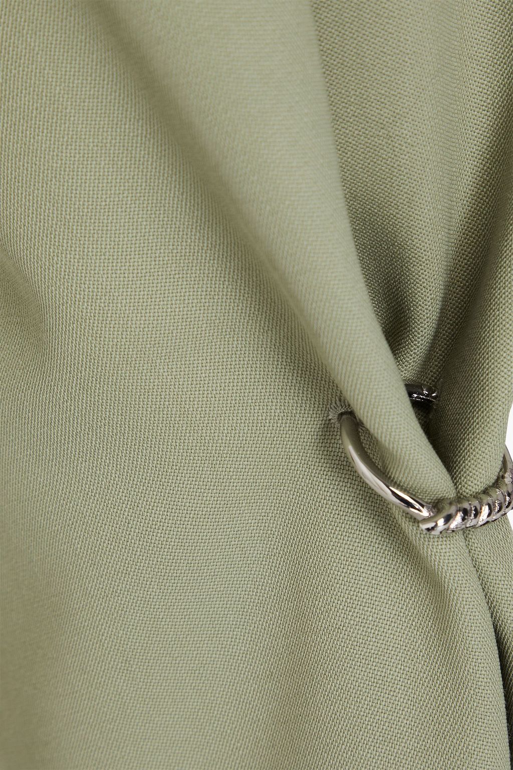 JW ANDERSON بنطال بأرجل ضيقة مصنوع من صوف غران دو بودر