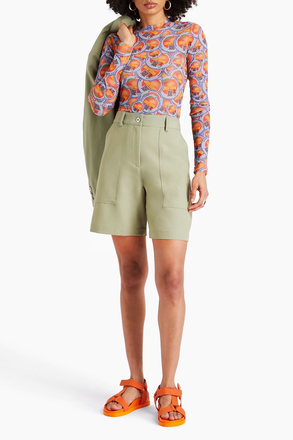 JW ANDERSON شورت مصنوع من الصوف