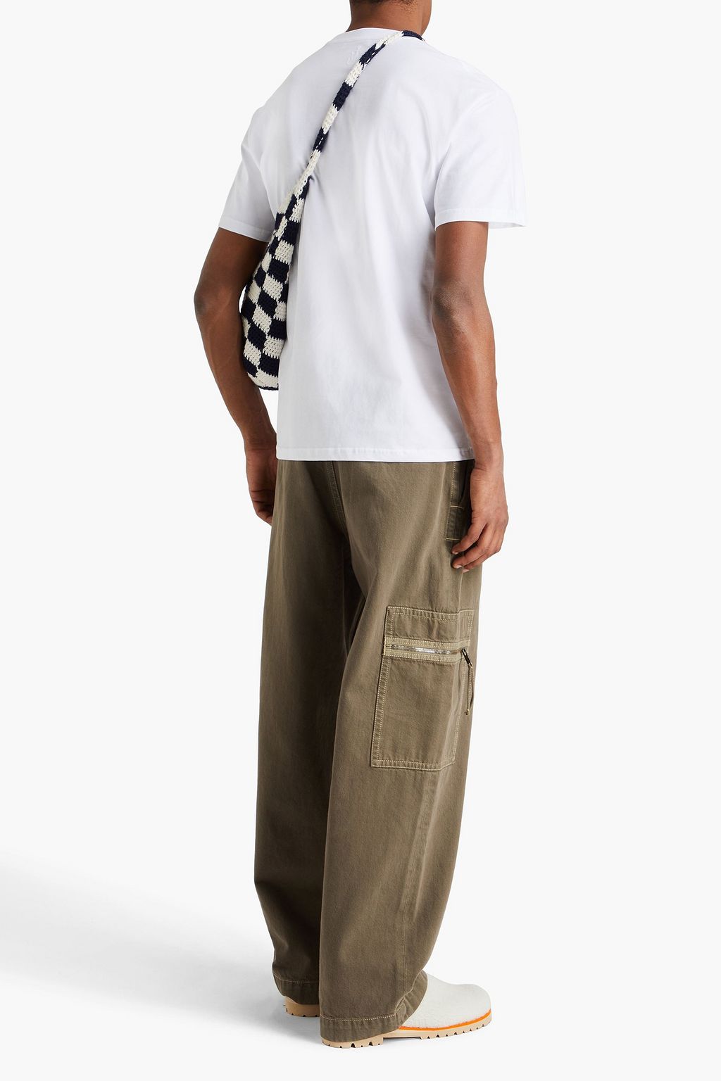 JW ANDERSON Printed cotton-jersey T-shirt
