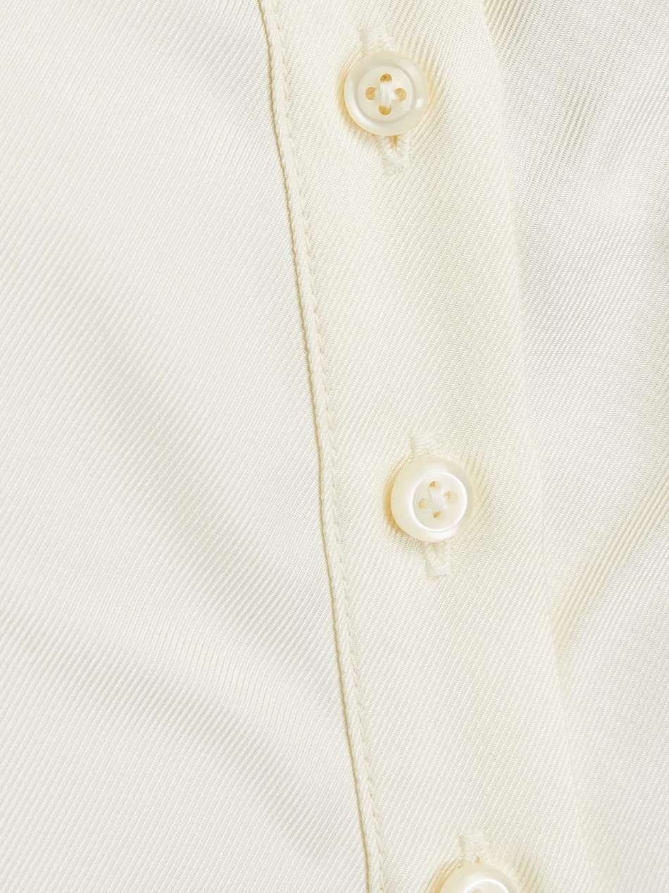 vabea silk-twill midi dress