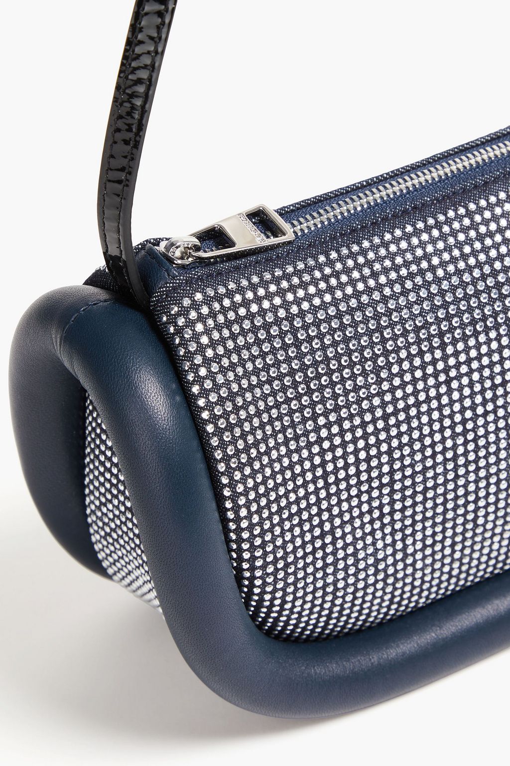 JW ANDERSON Bumper 12 leather and denim shoulder bag