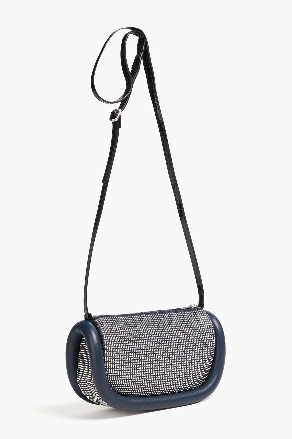 JW ANDERSON Bumper 12 leather and denim shoulder bag