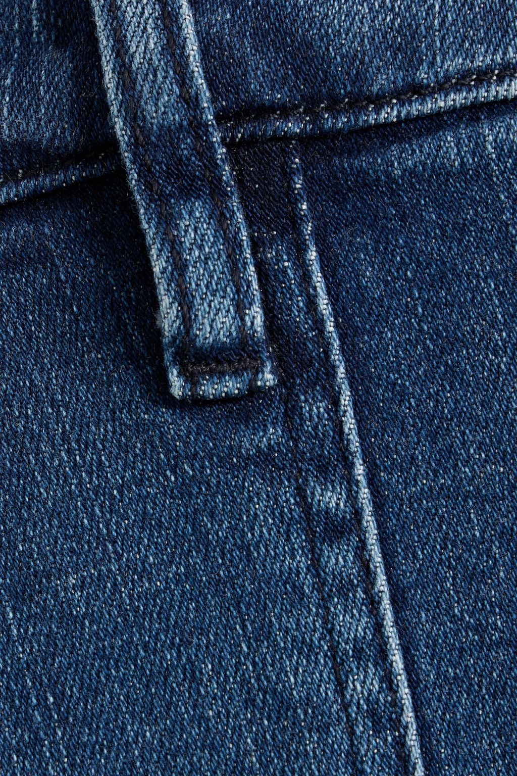 FRAME Francoise high-rise wide-leg jeans