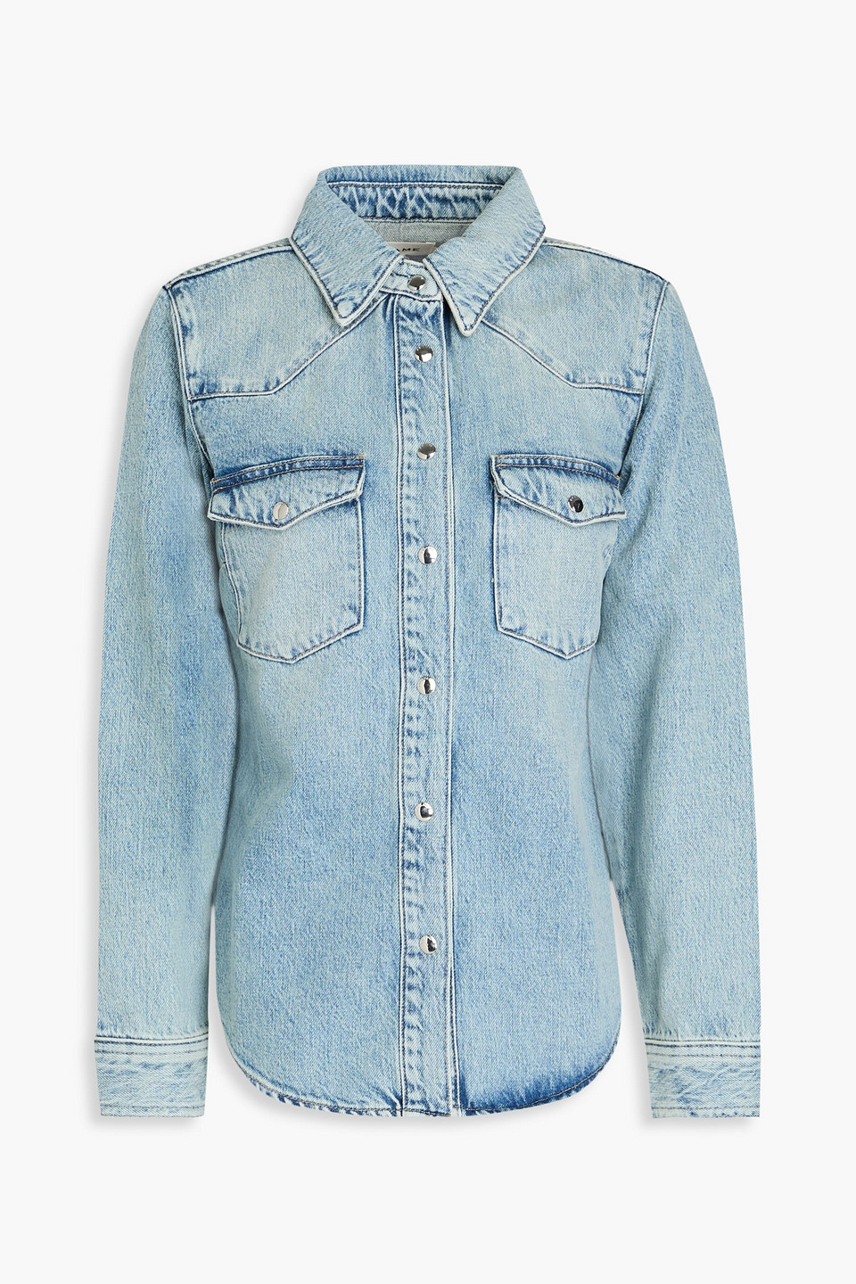 Frame Denim Shirt In Light Denim