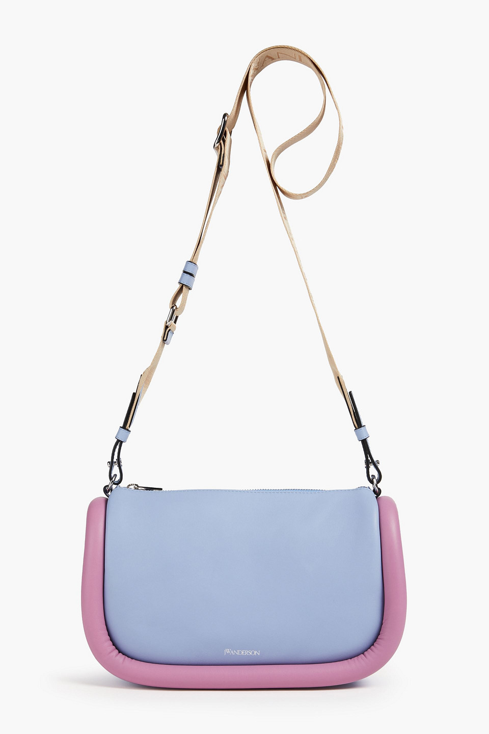 Bumper 17 two-tone leather shoulder bag