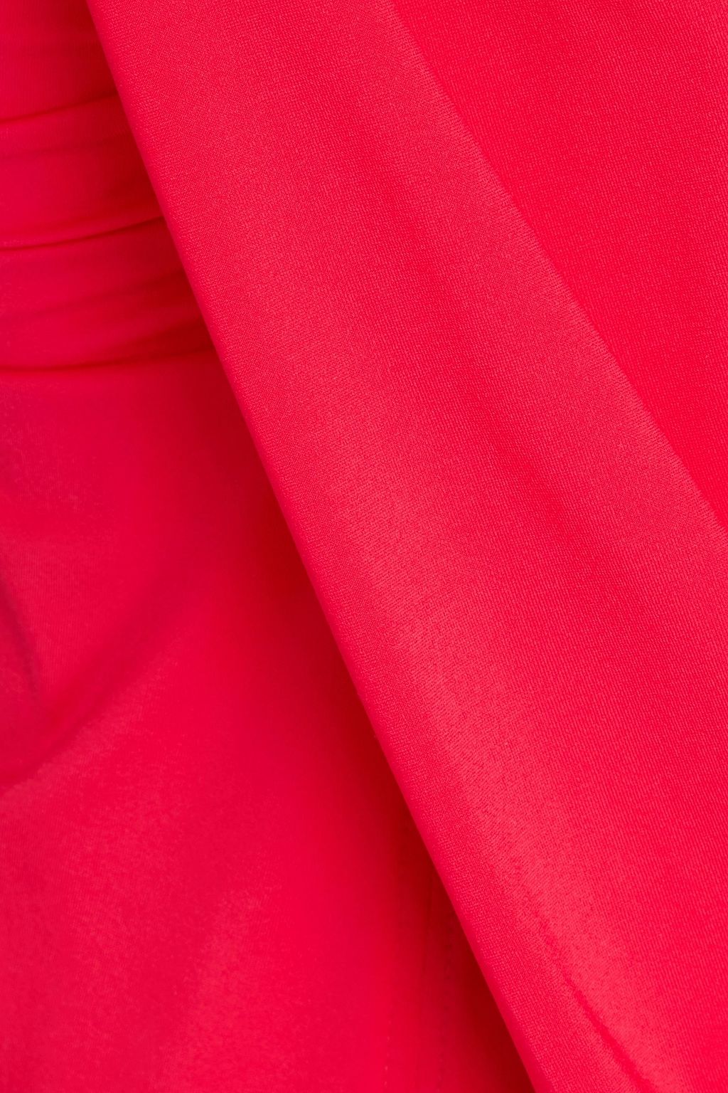 JW ANDERSON فستان بكتف واحد من الجيرسيه المرن بتصميم ملموم غير متماثل